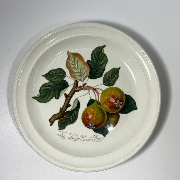 PORTMEIRION 7 .25 side Plate POMONA The Goddess Of Fruit Teinton Squash Pear - Picture 3 of 7